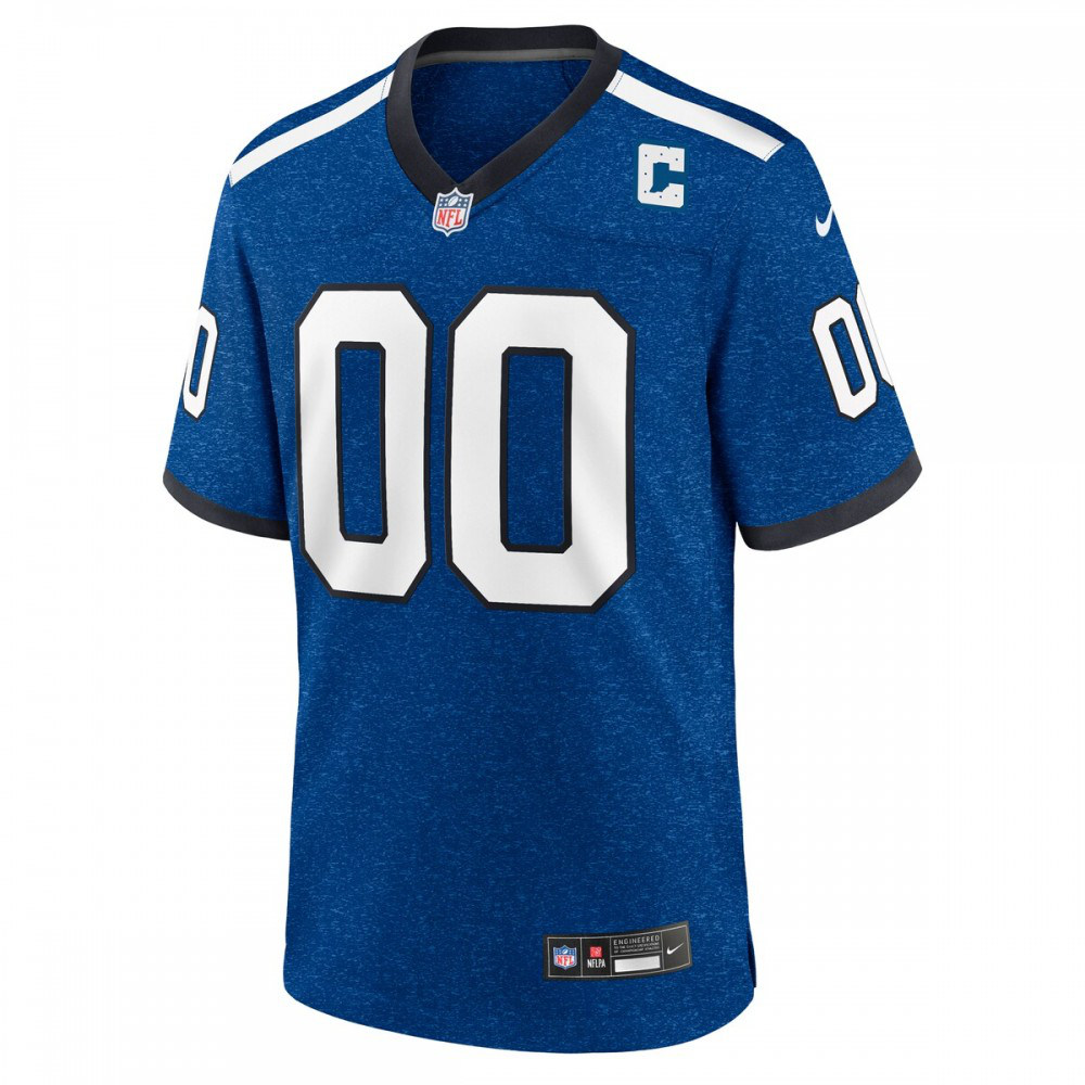 Indiana Nights Indianapolis Colts Nike Alternate Custom Game Jersey - Blue-Profan Arena